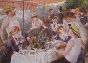 Pierre-Auguste Renoir Lucheon of the Boating Party oil